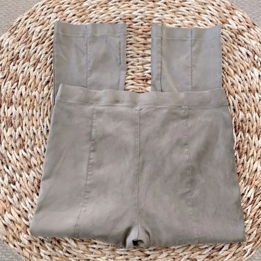 NYDJ Faux Suede Pull-on Bootcut Pants